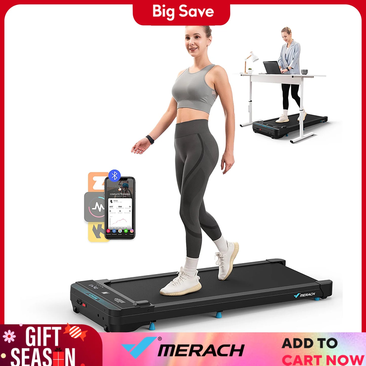 Walking Pad Small Treadmill