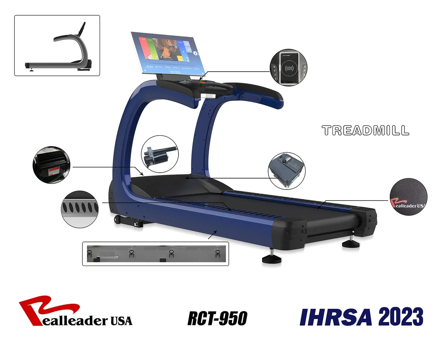 Commercial New Treadmill with Best Treadmill Factory