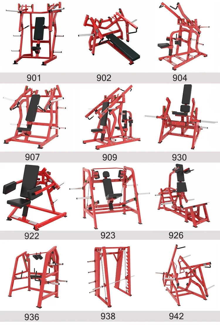 EM901 Commercial Fitness Gym Exercise Equipment Iso-Lateral Horizontal Bench Press For Fitness