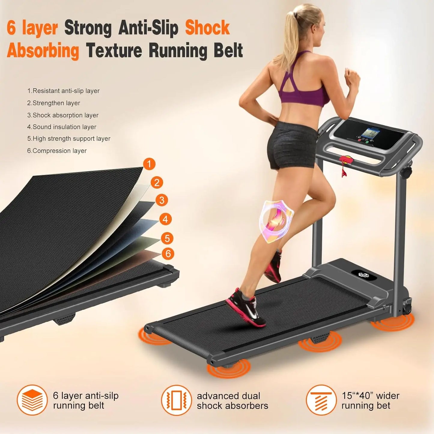 Portable Foldable Treadmill