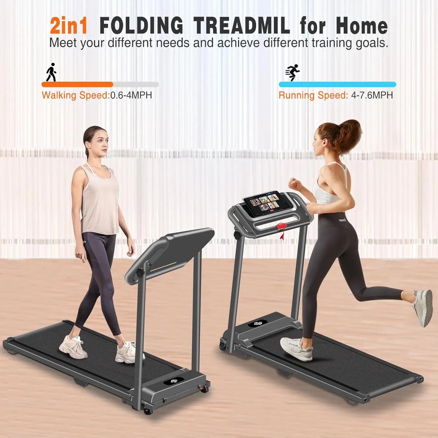Portable Foldable Treadmill